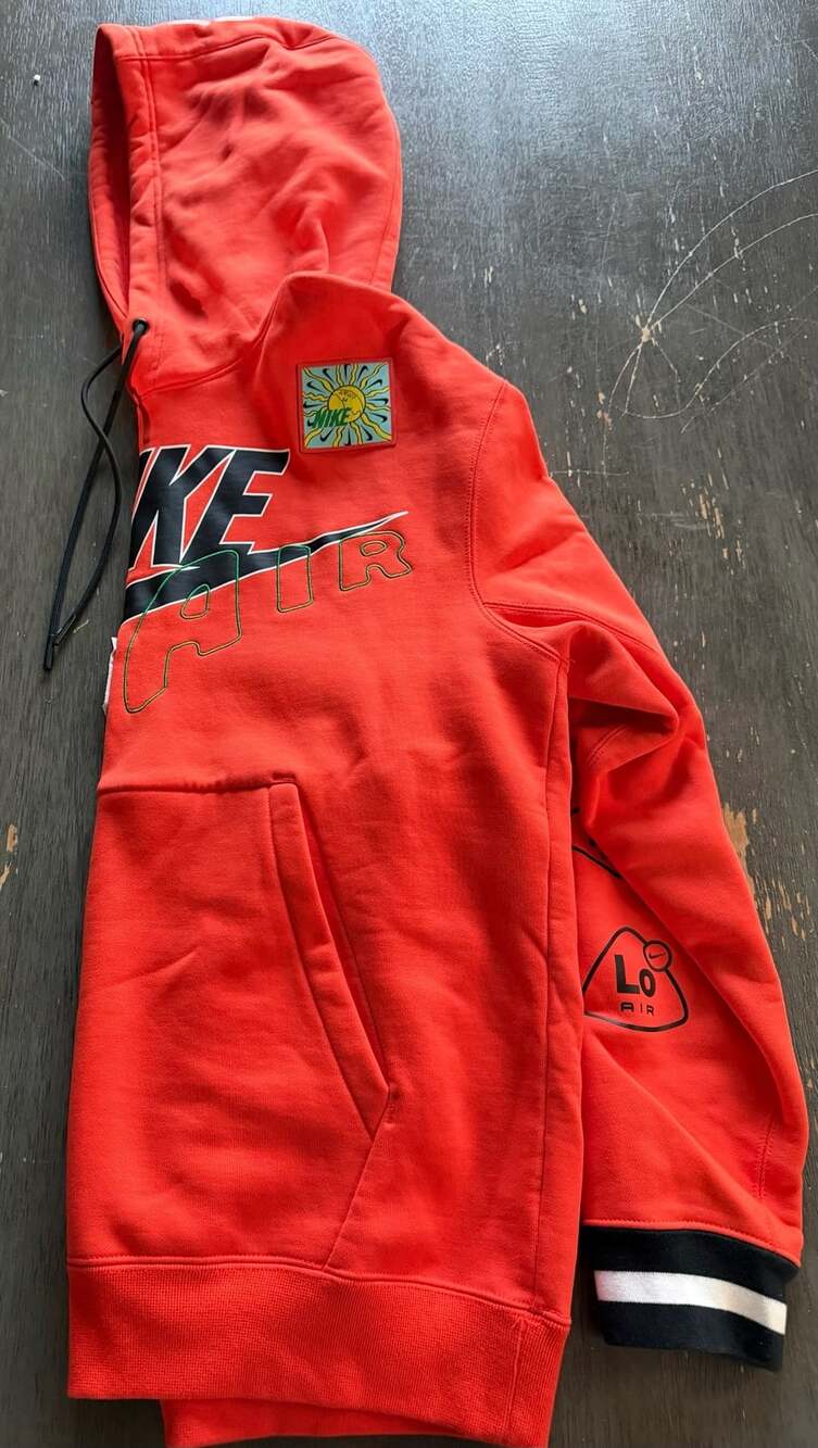 Nike Sportswear Zoom Air Element Heavyweight Hoodie Orange Sweatshirt DC2722-891